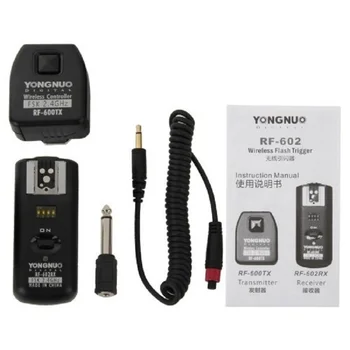 

YONGNUO RF-602/N YONGNUO RF-602 RF602 RF 602 2.4GHz Wireless Remote Flash Trigger for NIKON D90 D5100 D700 D3 D5300