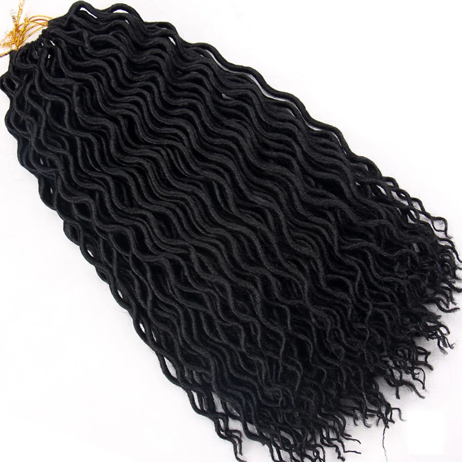 Искусственные кудрявые косички FALEMEI для богини 18 дюймов|braided braid|braids crochetbraided fiber |