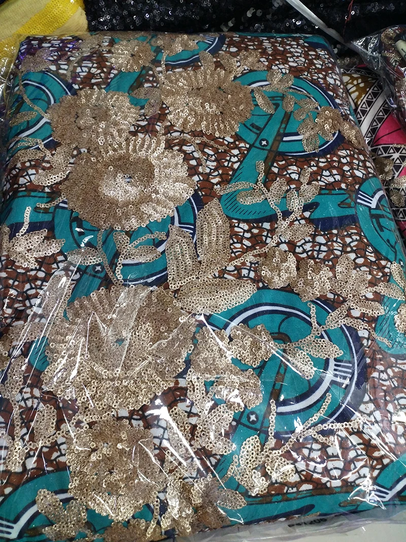 

2017 NEW style african bazin riche getzner,multicolor Tie dye sequins embroidery lace fabrics 5 yards to send DHL free shipping