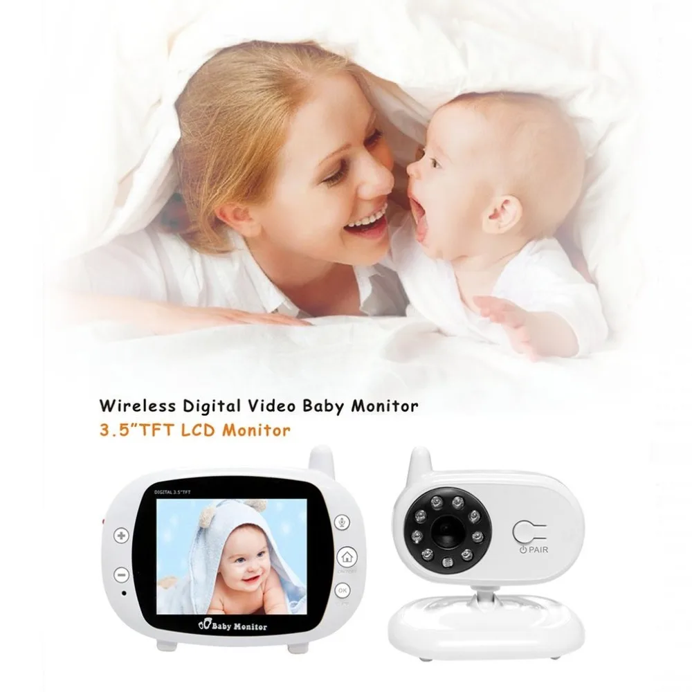 

Full Color 3.5 Inch TFT LCD Portable Wireless Digital Baby Monitor Night Vision Sleeping Security Guard Babysitter XP850