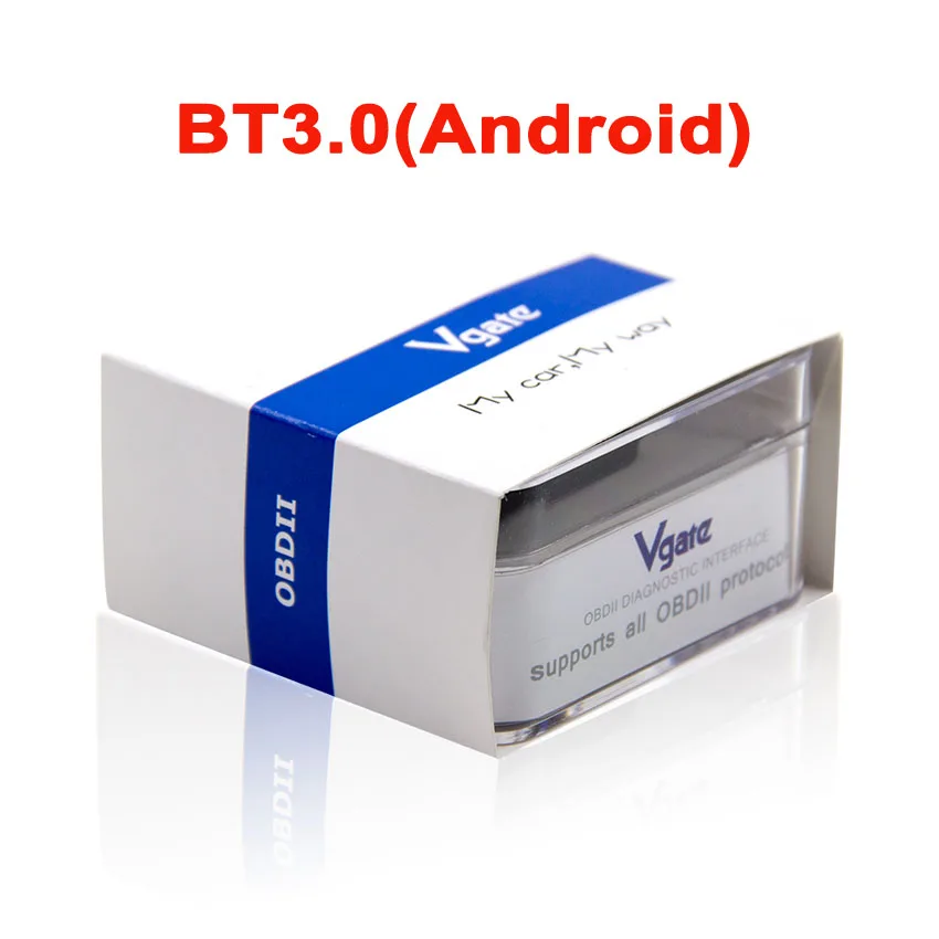 ELM327 V2.1 wifi/Bluetooth 4,0 OBD OBD2 автоматический диагностический считыватель кода для IOS Android iCar Pro Mini ELM 327 v2.1 SAE J1850 - Цвет: BT 3.0 For Andriod