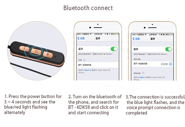 Bluetooth гарнитура с шейным ободком, беспроводные наушники, Bluetooth наушники, спортивные стерео наушники для бега, наушники для телефона Android IOS с ушным крюком