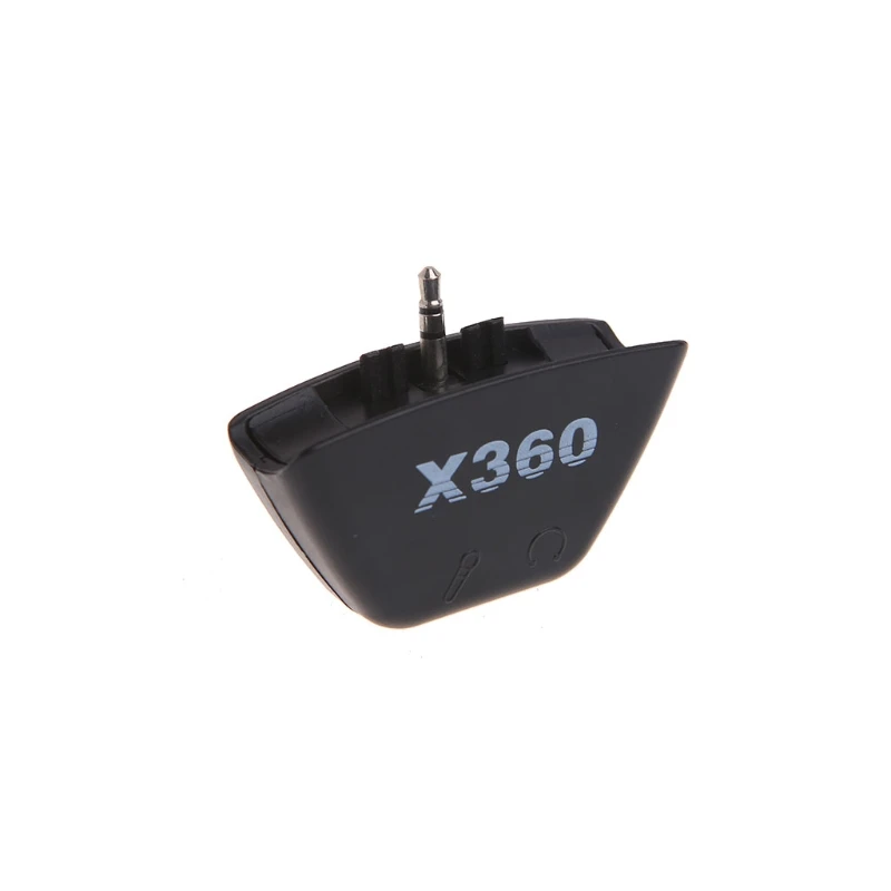 

OOTDTY Black 2.5mm Jack Microphone Headset Earphone Converter Adapter For Xbox 360