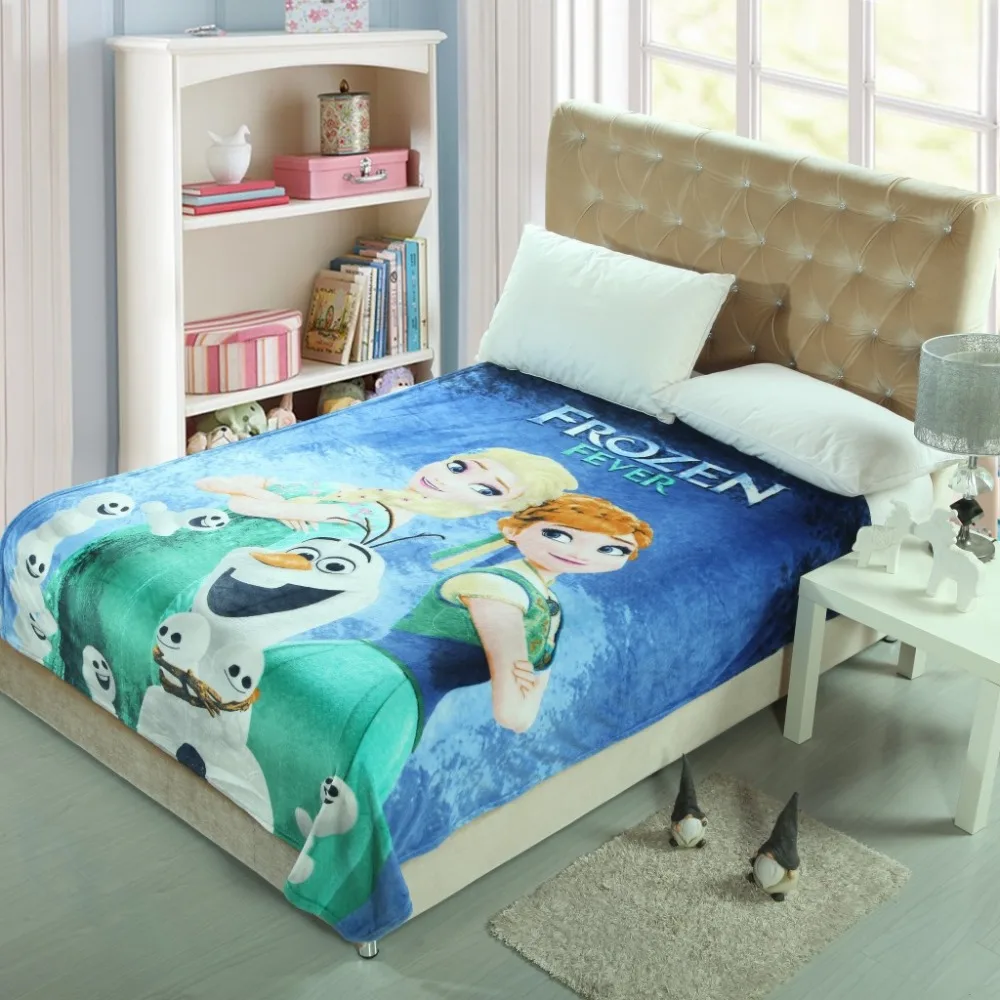 Wholesale Boy Girl Alsa Anna Children Blanket Kids Blankets Baby Fleece
