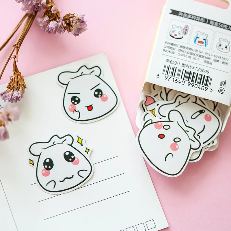 Милые кавайные Заказные бумажные маленькие японские наклейки для дневника Скрапбукинг хлопья канцелярские принадлежности для учителя