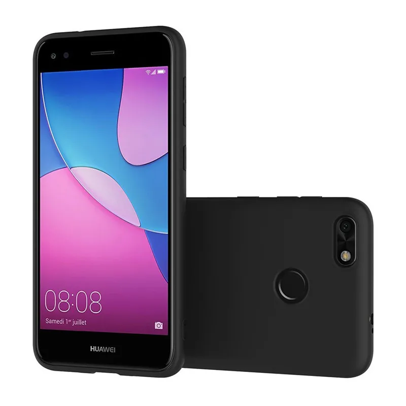 For Huawei Y6 Pro 2017 Case Huawei Y6 Pro 2017 Case Soft Silicone Back Cover Phone Case For Huawei Y6Pro 2017 funda capas Black (4)