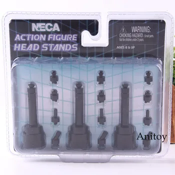 

Head Stands NECA 6-8" Scale Action Figure Accessories 3-Pack Display Set 7.5cm