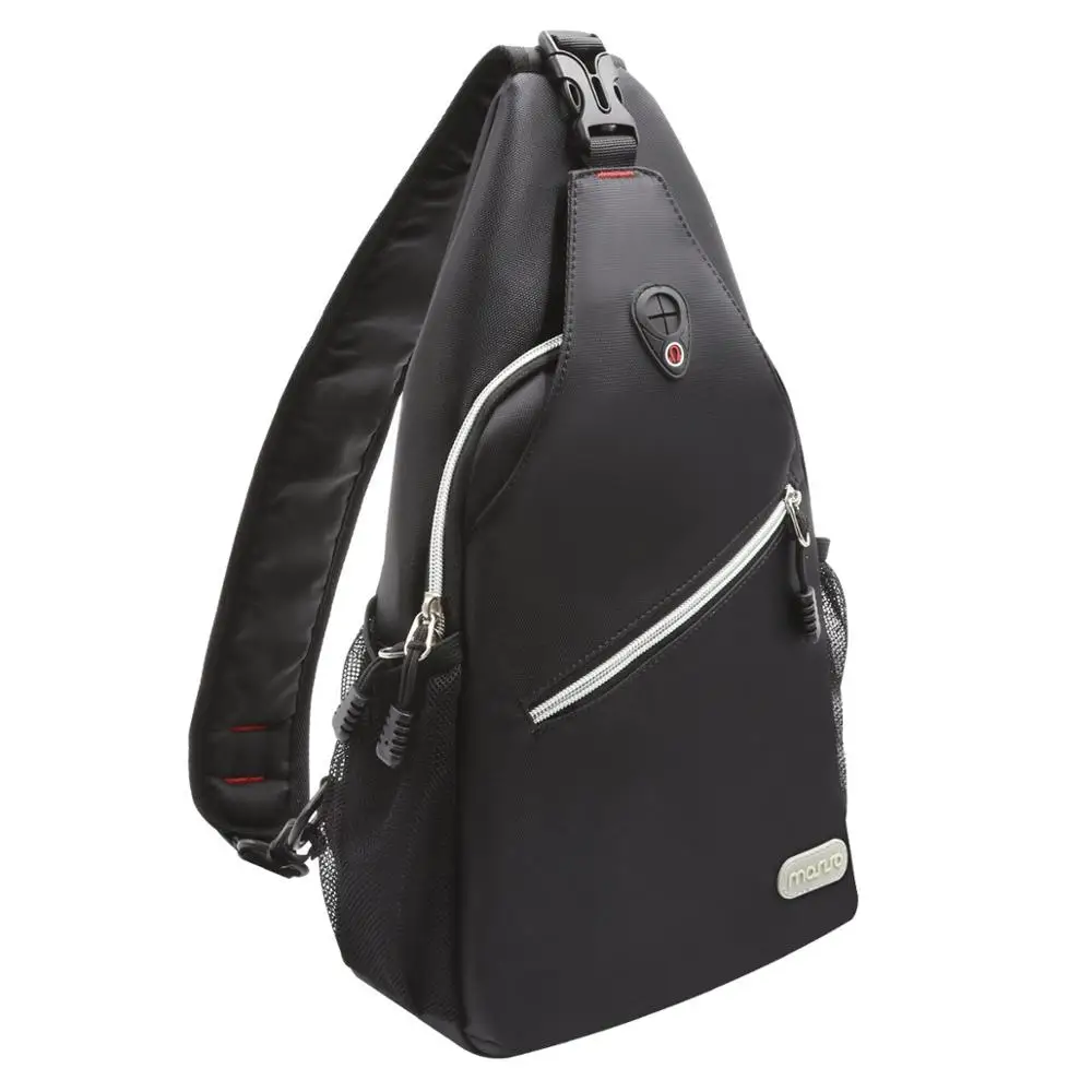 MOSISO сумки через плечо для мужчин, сумка-мессенджер, нагрудная сумка, Повседневная сумка, водонепроницаемая, полиэстер, на одно плечо, Новая мода - Цвет: Black