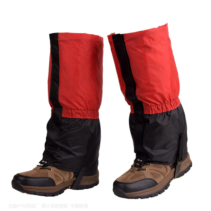 

2018 Hot Selling Hiking Ski Gaiters Legwarmers Hunting Leg Protection Guard Windproof Leg Covers Snow Hunting Climbing Gaiters
