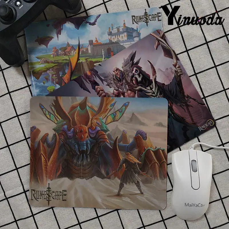 

Yinuoda New Printed runescape Rubber Mouse Durable Desktop Mousepad Smooth Writing Pad Desktops Mate gaming mouse pad
