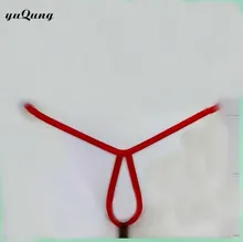 Yuqung hombres entrepierna abierta g string lover womens calzoncillos para hombre suspensorio Jock Correa ropa interior Tanga abierto pene gay wear bikini(China)
