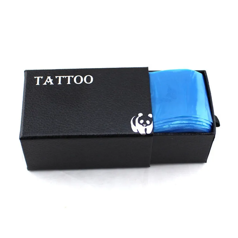 Tattoo-accesories-Wholesale-Lots-100-Pcs-Disposable-Tattoo-Clip-Cord-Sleeves-Supply-TC113-free-shipping