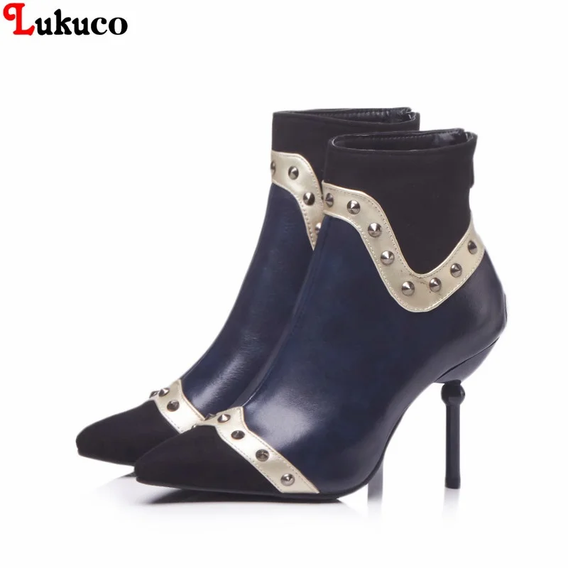 

2019 Large Size 45 46 47 48 Ankle Boot Thin High Heels Female Shoes Woman Short Boot Free Shipping Casual Ladies Footwear Pmups
