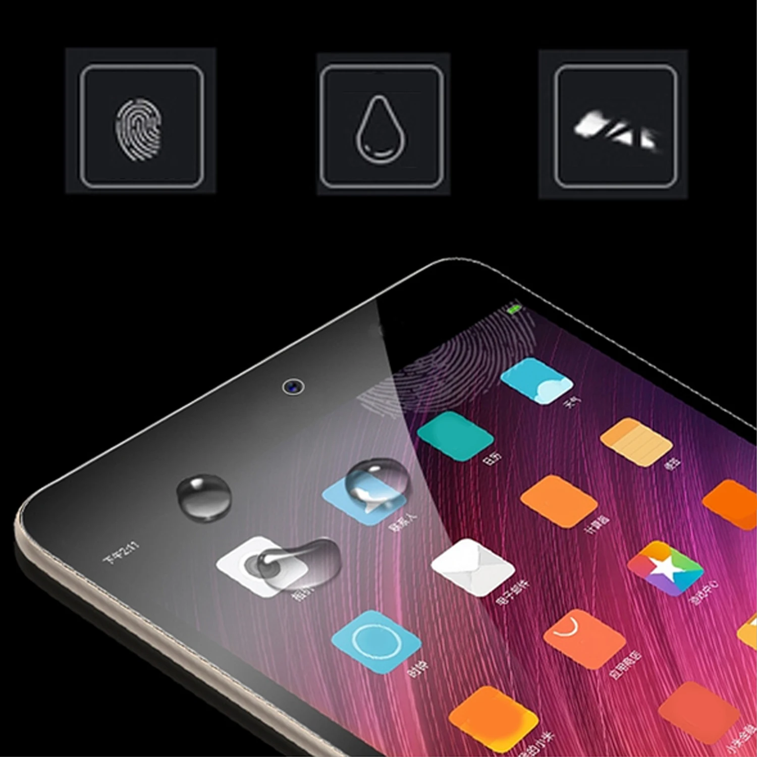 

Besegad For Mipad4 HD Clear Scratchproof Anti-fingerprint Tempered GlassProtective Film for Xiaomi Mi Pad MiPad 4 8inch Tablet