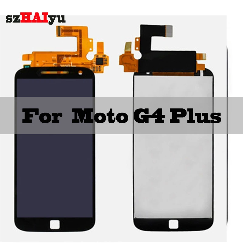 

SZHAIYU 1920x1080 5.5'' LCD For Motorola Moto Moto G4 Plus Xt1644 Xt1640 Xt1641 LCD Display Touch Screen Digitizer Assembly