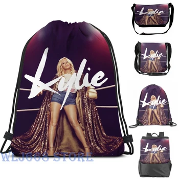 

Funny graphic print shoulder Bags women Kylie Boxing Single shoulder backpack travel for men Gym Bag