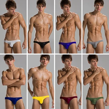 

ZOD new Men's Sexy High elastic Seamless Comfy soft letters briefs underwear