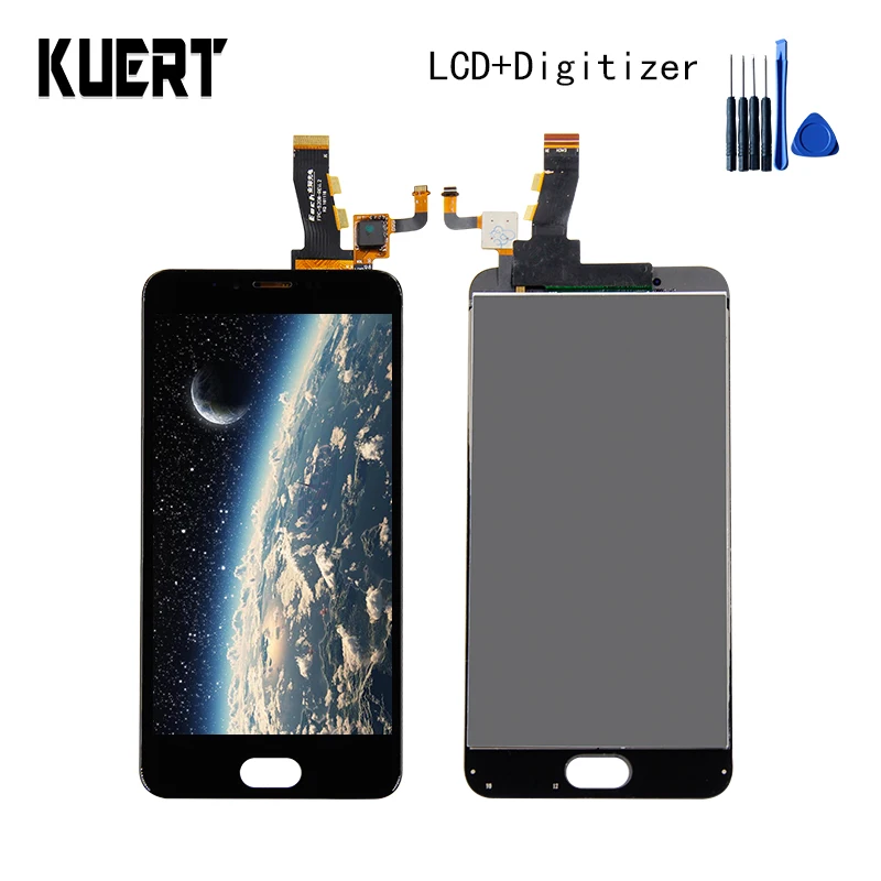 Высококачественный ЖК-дисплей KUERT 5 2 &quotдля Meizu M5 Meilan M611h M611D сенсорный экран