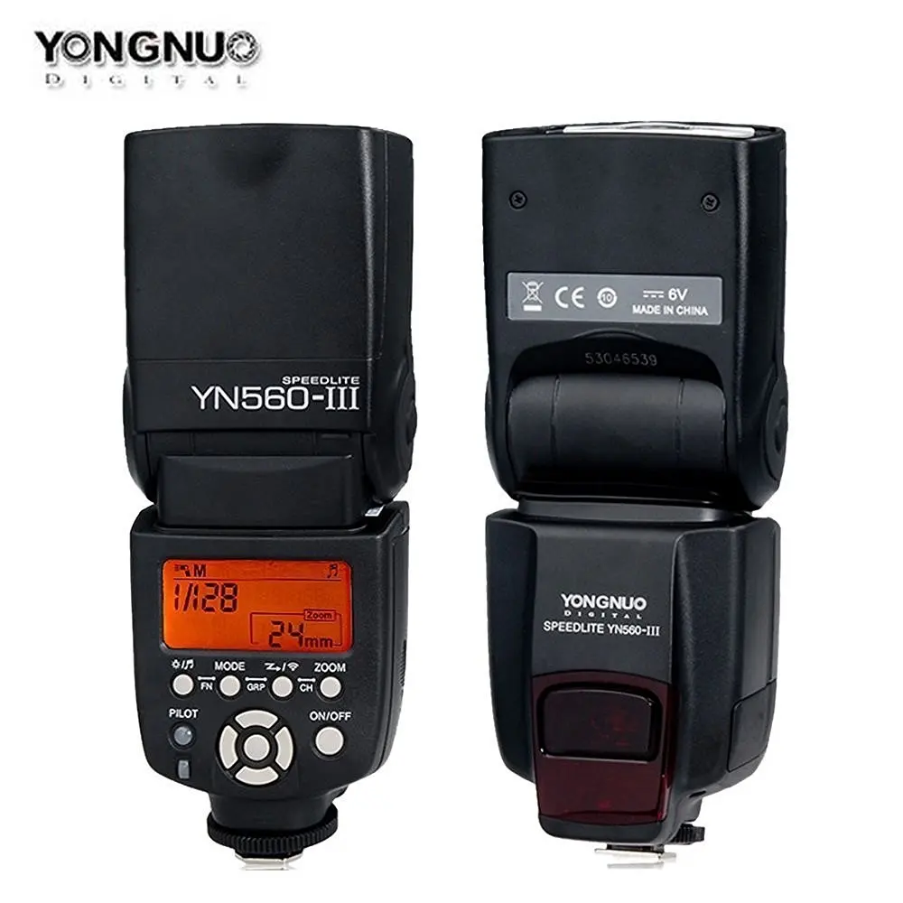 YONGNUO YN560III YN560-III YN560 III Беспроводная вспышка Speedlite Speedlight для камеры Canon Nikon Olympus Panasonic Pentax