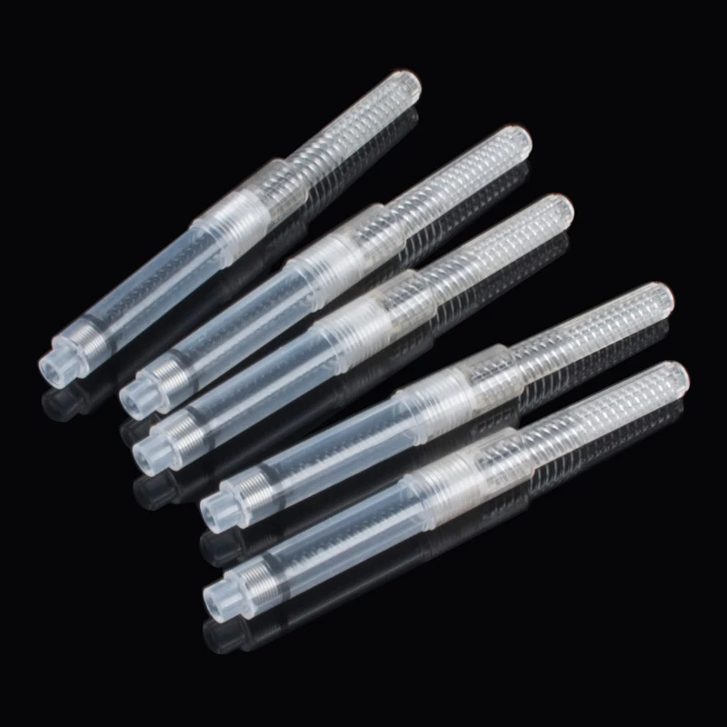 5pcs Transparent Fountain Pen Ink Converter Cartridges Hot Sale Pen