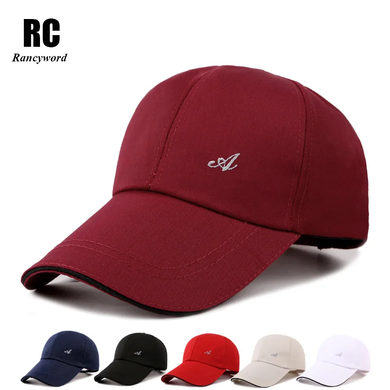 [Rancyword] الماركة البيسبول كاب للرجال عارضة الصلبة القبعات الرجال الغولف قبعة snapback gorras casquette العظام السعر المنخفض RC1044