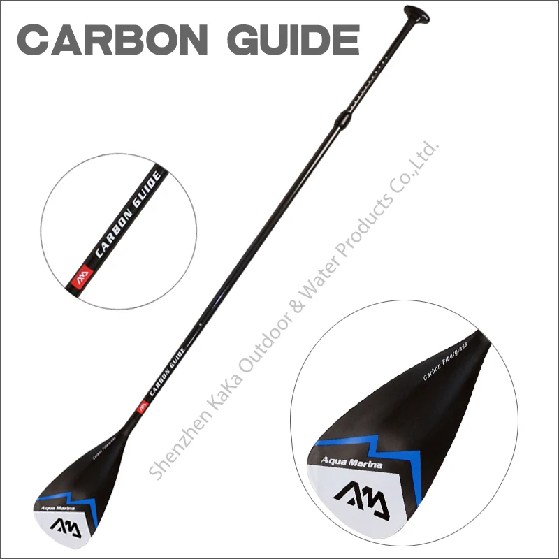 Prix pour AQUA MARINA CARBONE paddle de guidage de fiber paddle pour SUP stand up paddle board pour planches de surf réglable 180-210 cm rame T poignée Prix pour AQUA MARINA CARBONE paddle de guidage de fiber paddle pour SUP stand up paddle board pour planches de surf réglable 180-210 cm rame T poignée
