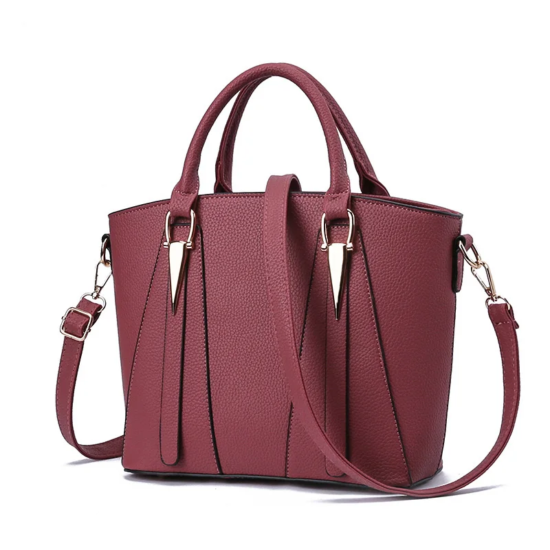 

Women PU Leather Handbags Ladies Large Tote Bag Female Square Shoulder Bags Bolsas Femininas Sac New Fashion Crossbody Bags