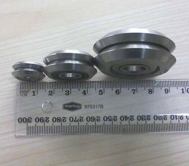 

RM1-2RS Track Roller Bearings 3/16 inch RM1 RS V Groove Guide Bearings W1-2RS