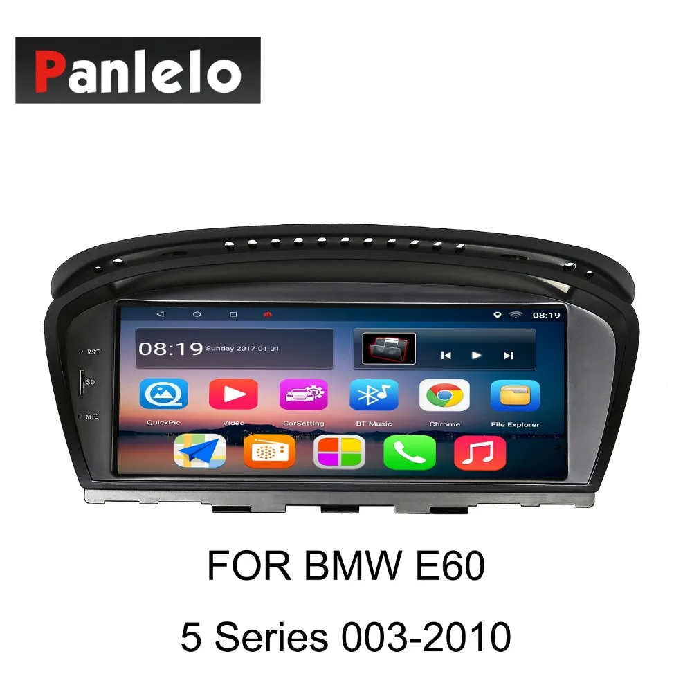 Panlelo для BMW 5 серии E60 2003 2010 3 E46 1997 2006 X5 E53 1999 Android 8 автомобильный стерео GPS навигация