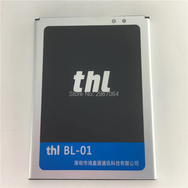 

Mobile phone battery for THL BL-01 battery for T200 T200C 2500mAh Long standby time for THL phone battery Original battery