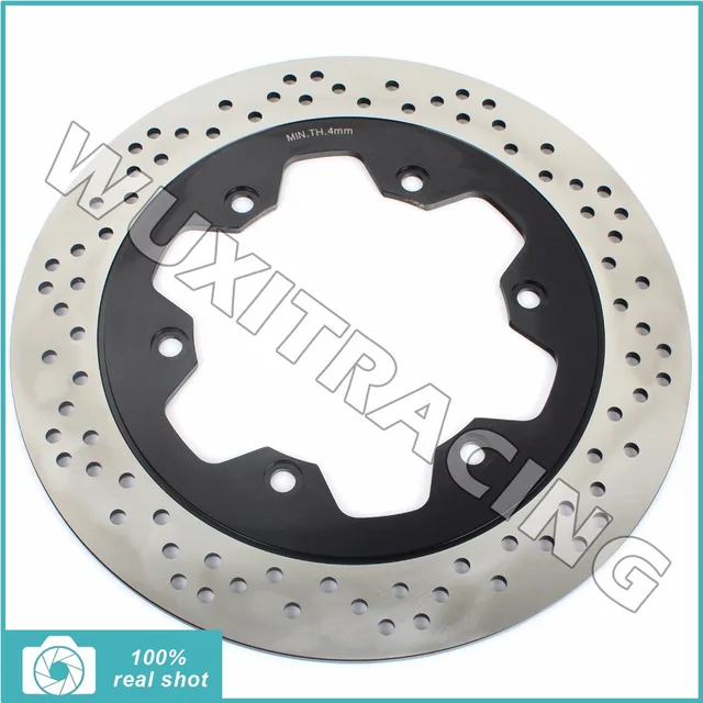 Black Round Front Brake Disc Rotor For Triumph America 865 Efi 790