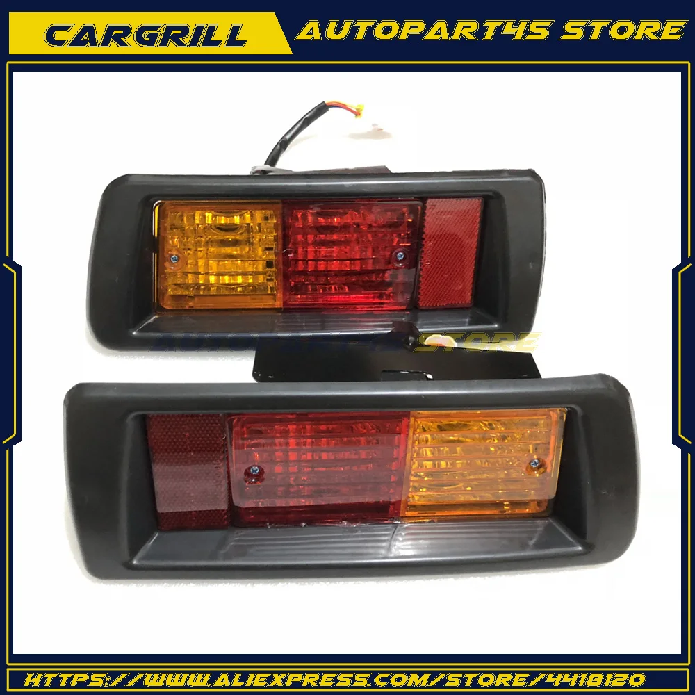 1 пара противотуманных фар заднего бампера для Toyota Land cruiser Prado FJ90 1997-1999 | Автомобили