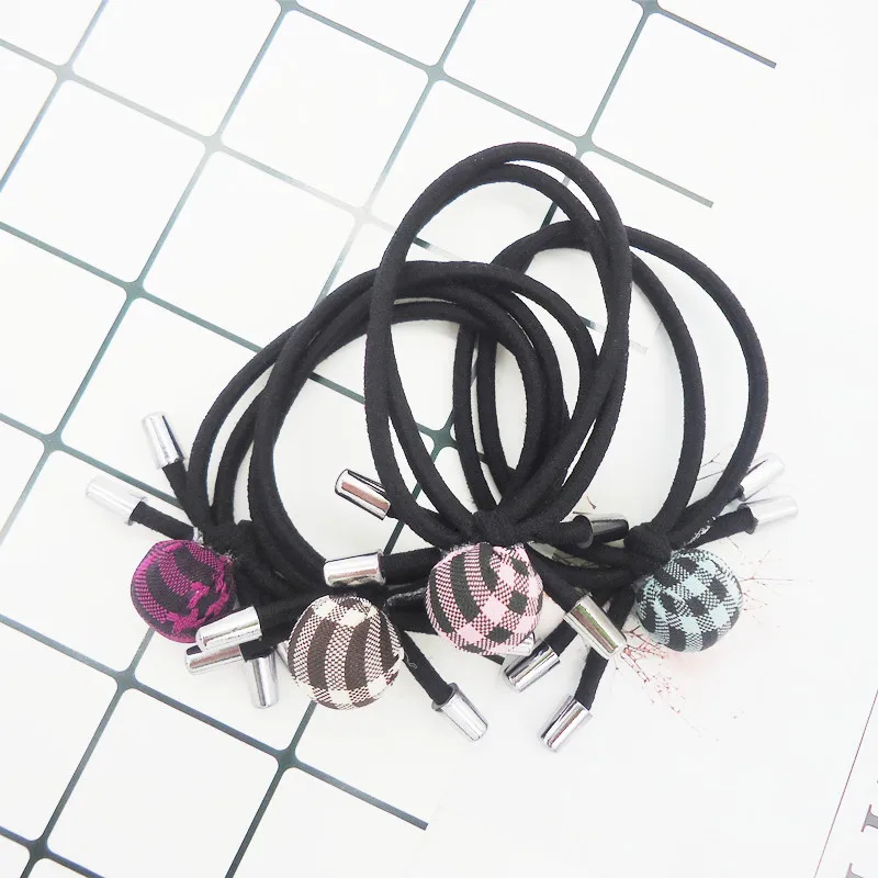 

5 pcs Cloth art bowknot bulb Hair Rope Women Elastic Hair Band Girls Headwear scrunchy Headbands Hair Accessories rubber band