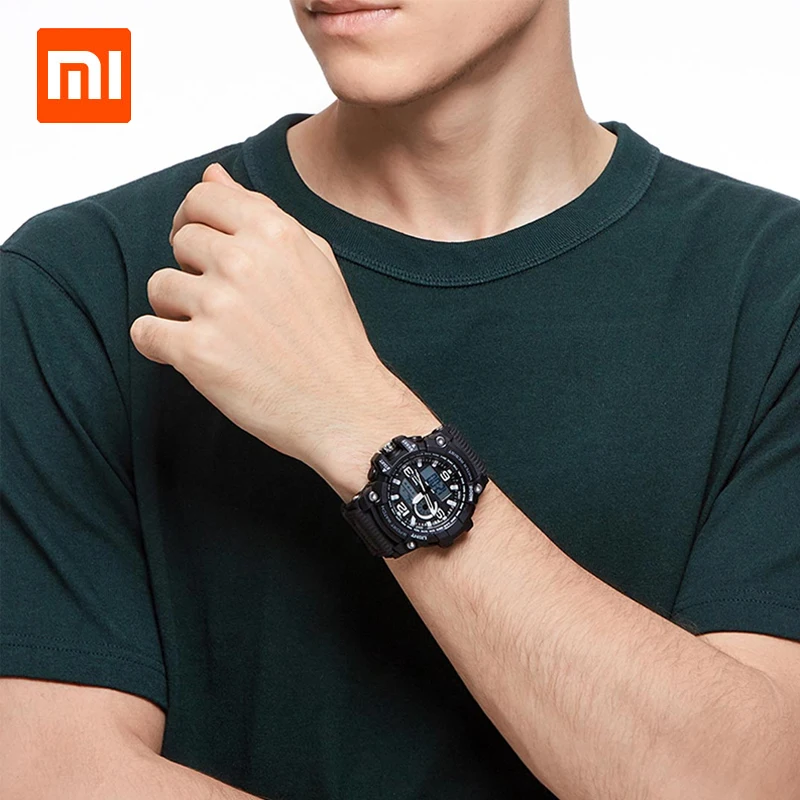 

xiaomi twentyseventeen watch 50ATM Waterproof Electronics Display Watch Time Calendar Countdown Outdoor Sport Digital Watch