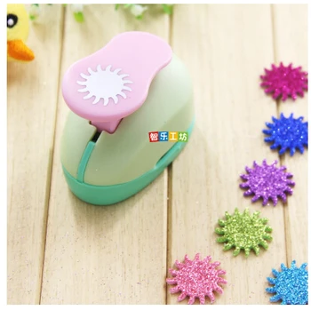 

free shipping 2-2.5CM Sun shape EVA foam punch paper punch for greeting card handmade ,Scrapbook Handmade puncher