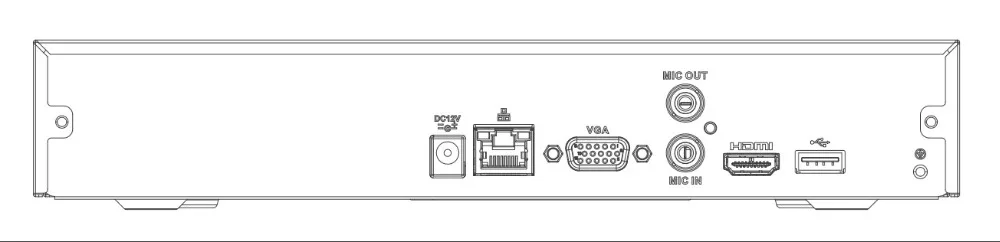 8MP NVR 4CH 8CH 16CH NVR4104HS-4KS2 NVR4108HS-4KS2 NVR4116HS-4KS2 HDMI VGA 4K H.265 Lite cctv ip Сетевая камера видео Регистраторы