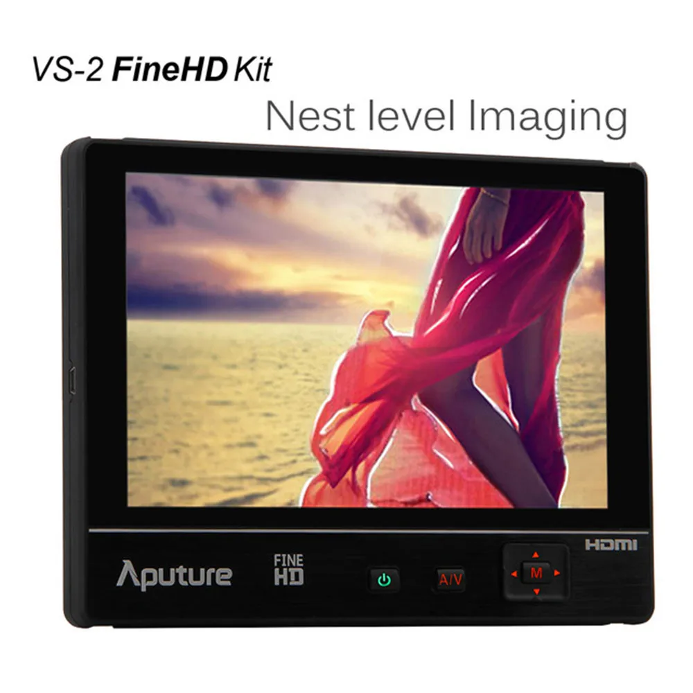 

Aputure VS-2 FineHD Kit LCD Screen 7 inch V-Screen Field Video Monitor with Battery&Charge for DSLR Camcorder
