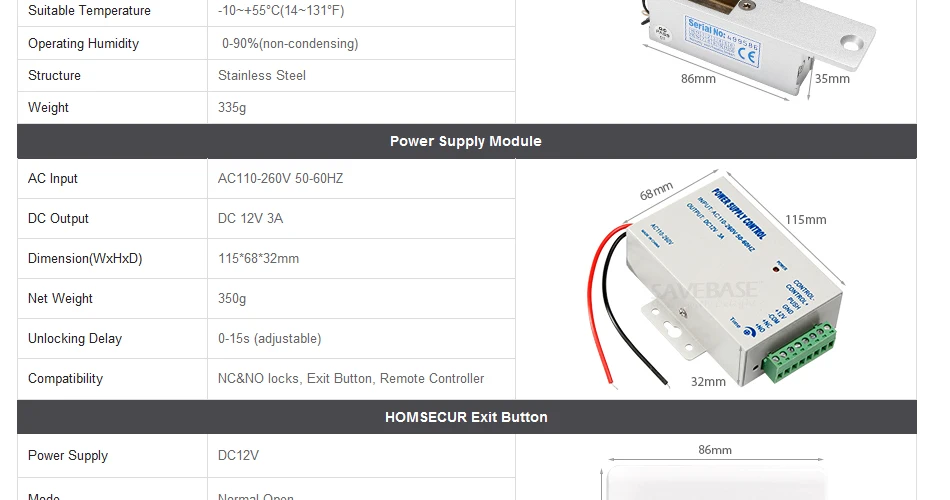 HOMSECUR 7 "проводной AHD Видео домофонов Интерком охранника RFID карты доступа для квартиры BC071HD-G + BM715HD-S