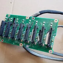 94Y7751 46C9089 x3650 M4 8 Порт 2," HDD объединительной платы с кабелем 94y7751 8x2,5 дюйма Жесткий диск объединительной платы 6,3 см X 3650x3750