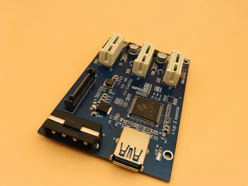 3 в 1 PCIE PCI Express 1X слоты райзер карта E от до расширительный адаптер 2 слойная