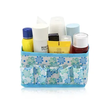 

DINIWELL 5 Colors Home Office Desktop Multifunction Folding Makeup Cosmetics Zakka Storage Box Container Case Stuff Organizer