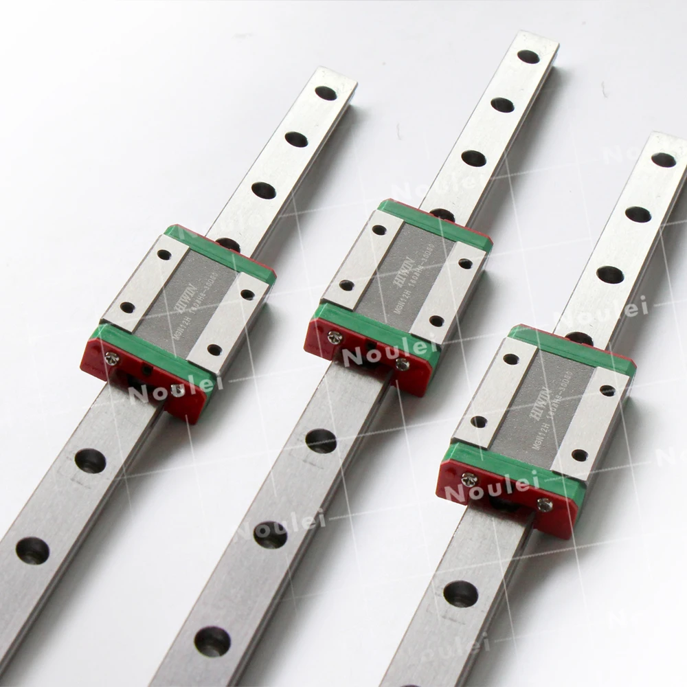 HIWIN MGN12 500 мм 550 мм 600 мм 650 мм линейная направляющая с MGN12H MGN12C направляющие блоки из нержавеющей стали MGN 12 мм