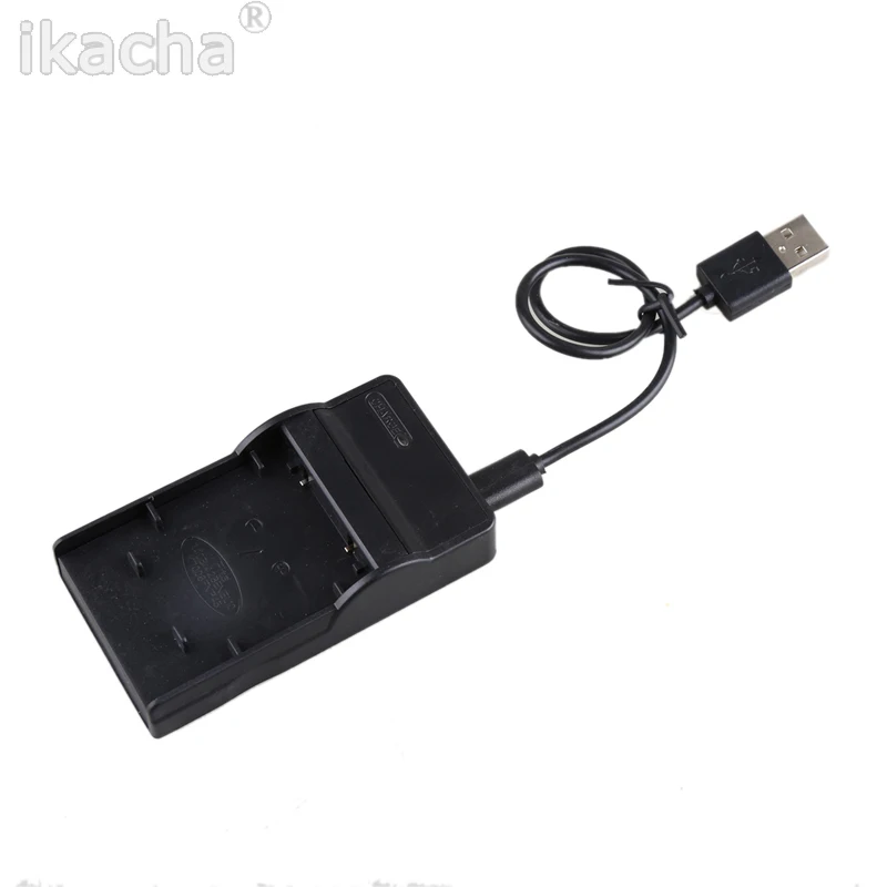 Cargador de Batería USB Compatible con Canon LP-E8 EOS 550D 600D 650D 700D Kiss X4 X5 X6i X7i Rebel T2i T3i T4i T5i DSTE 2pcs Batería