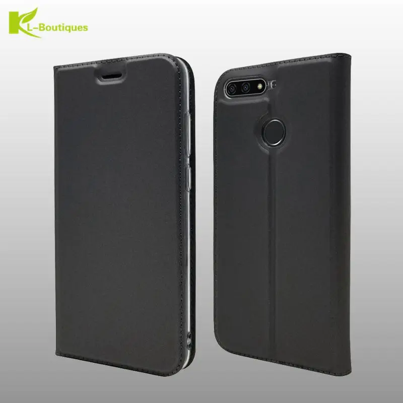 

Honor 7A Pro Leather Case on for Coque Huawei Y6 2018 Cover for Huawei Honor 7A Pro Prime Covers Wallet Flip Stand Phone Cases