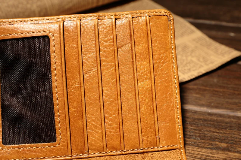 High Quality First Layer Genuine Leather Credit card Holder Cowhide Leather bag  (4)