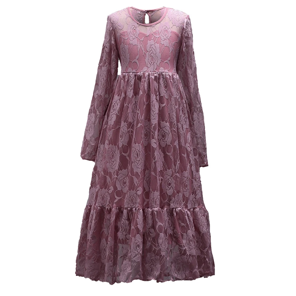 

Summer Lace dress for girls Children Girl Princess Sundress Toddler Kids Baby Girls Lace Dress Party Prom Party Pageant Dresses