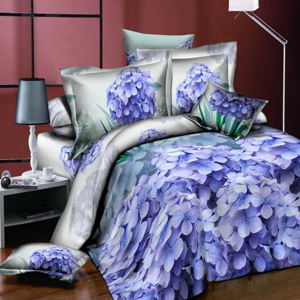 

ropa de cama cotton Leopard rose 3D bedding sets 2/3 Pcs of Quilt duvet cover pillowcase Set For Twin/Queen Bed Home textiles