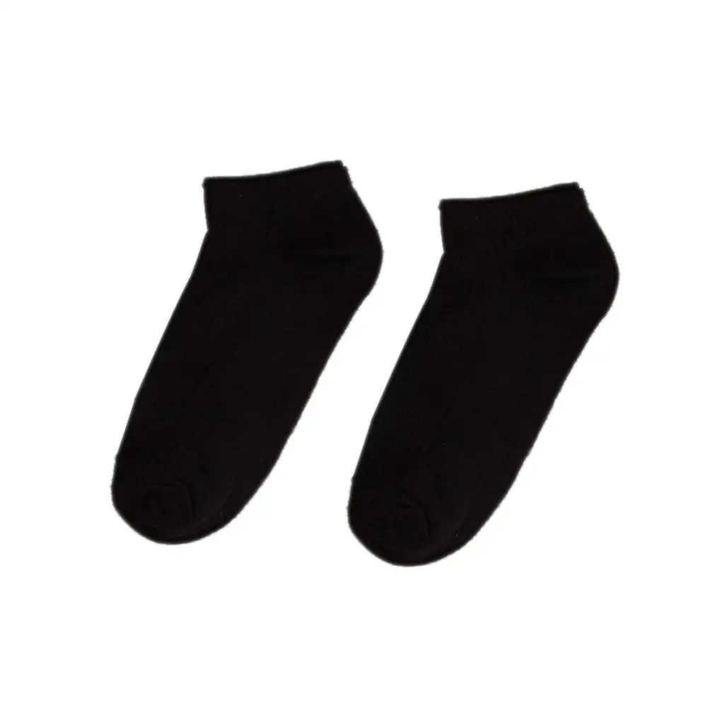 Профессиональные спортивные носки унисекс, носки-башмачки для фитнеса, Coolmax, нескользящие носки, спортивные сетчатые носки, Calcetines Mujer Deporte - Цвет: Black