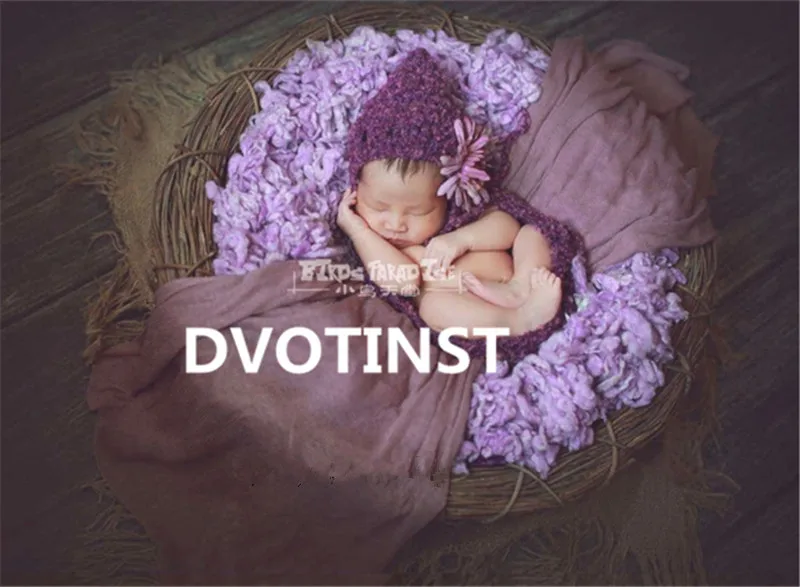 Dvotinst Baby реквизит для фотосъемки шерстяное войлочное одеяло корзина наполнитель фоновый наполнитель Fotografia аксессуары Студия съемки реквизит