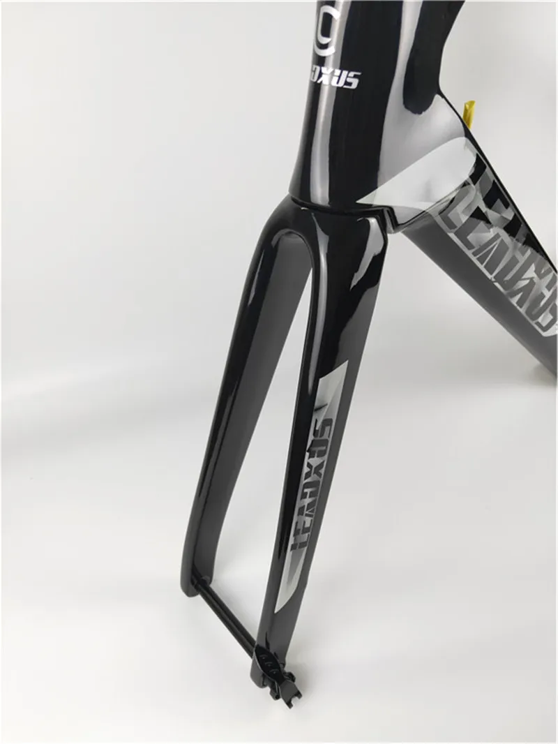 Sale LEADXUS 2019 Newest Disc Brake Aero Carbon Fiber Road Bike Frame Road Aero Racing Bicycle Frame&Handlebar 45/47/49/52/54/56/58cm 1